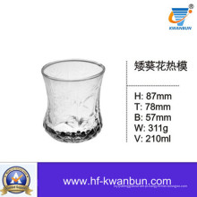 Copo de vidro superior para Vodka Whisky Cup Kitchenware Kb-Hn0353